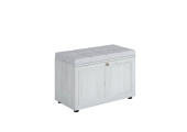 Оскар-7 А Тумба для обуви кор-Дуб Крафт белый/кз Белый OSTIN White
