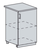 Н 500 Каркас нижнего шкафа (ДУБ КАЛЬЯРИ)