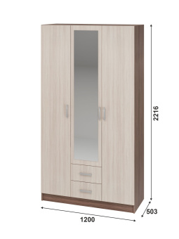 ШК Тениз Шкаф 1200х2200х500 инф