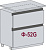 Н 802G Каркас нижнего шкафа (БЕЛ)