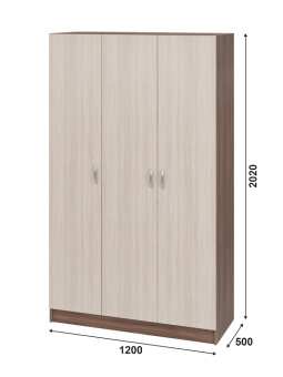 МС Брио Шкаф ШК 557 1200х2020х516 инф
